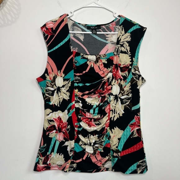 Style & Co. Tops - Style & Co Sleeveless Blouse Size XL